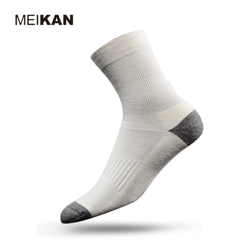 MEIKAN Merino Wool Socks Thick Warm Men And Women Casual Sports Socks Running Compression Socks